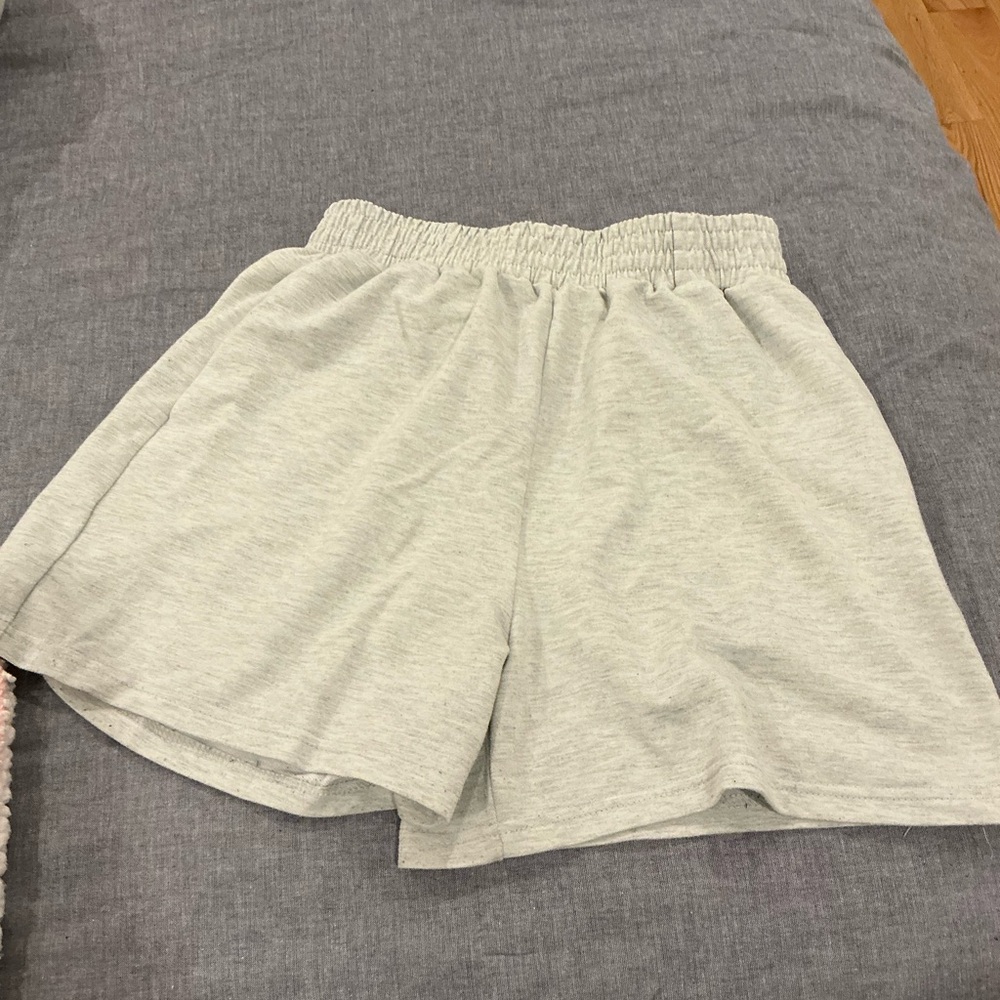 Women's Gray Casual Shorts SHEIN